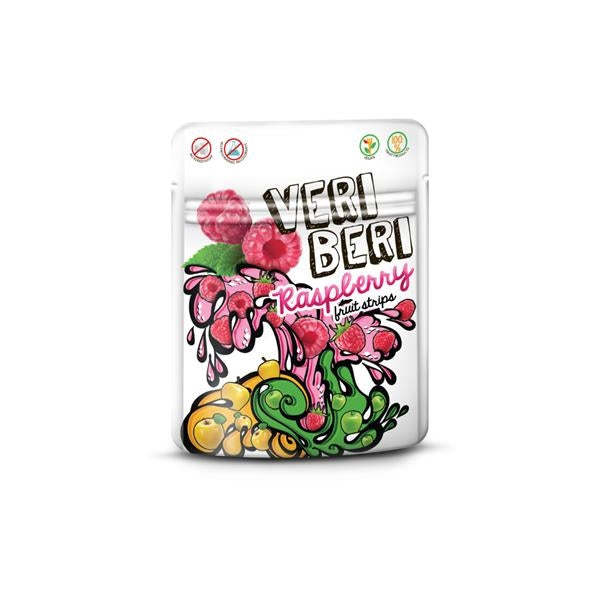 Veri Beri Raspberry Fruit Strips 50g