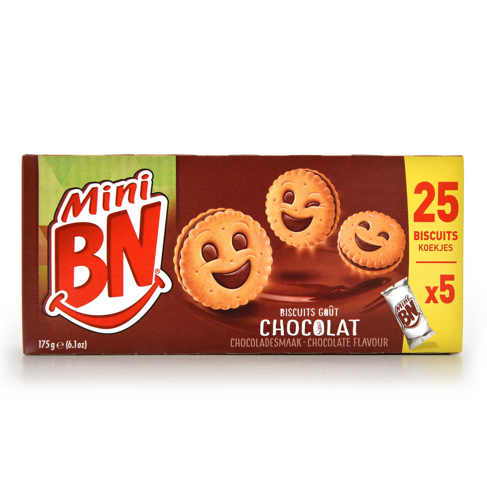 Mini BN Biscuits Chocolat 175g (5x35g)