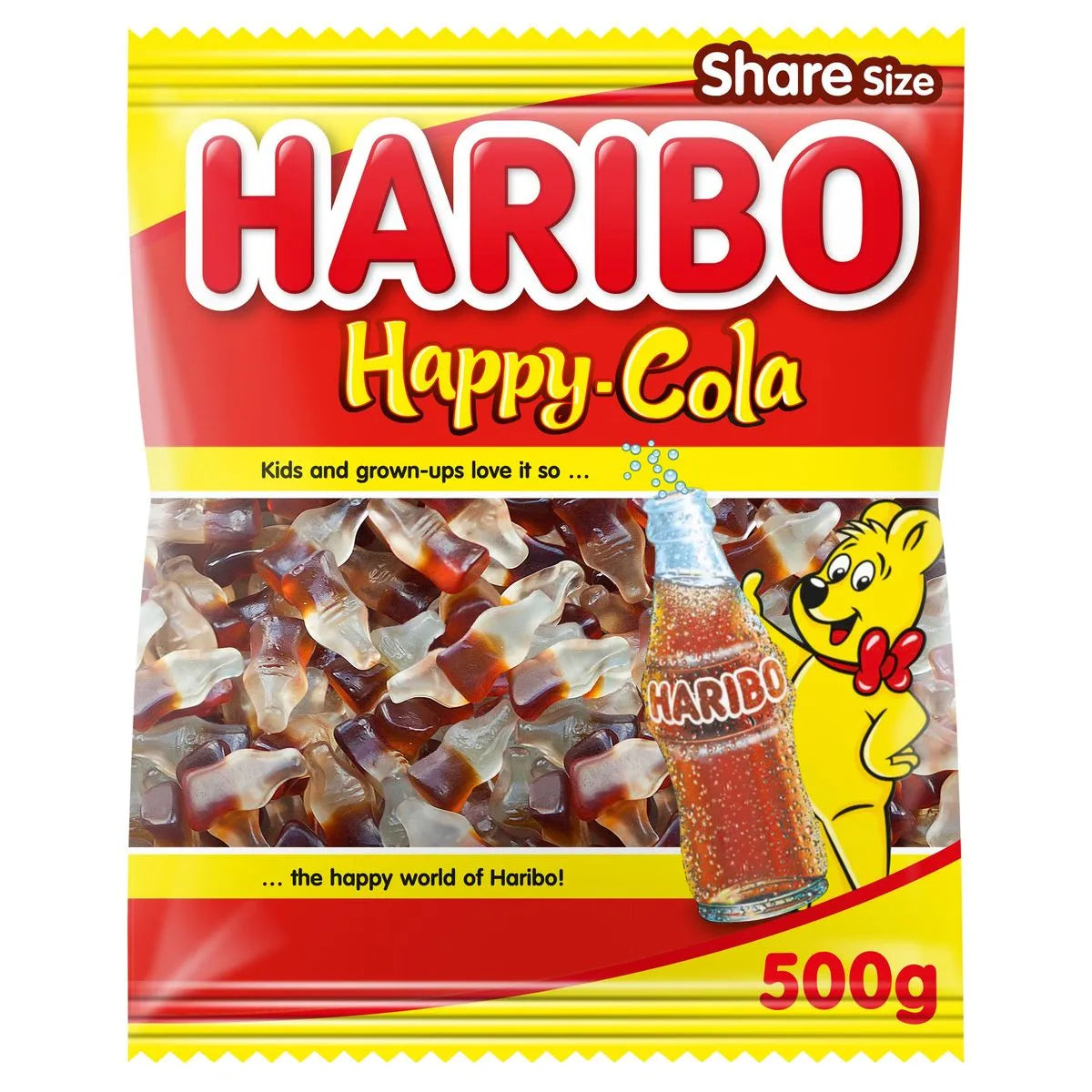 Haribo Happy Cola Share Size 500g