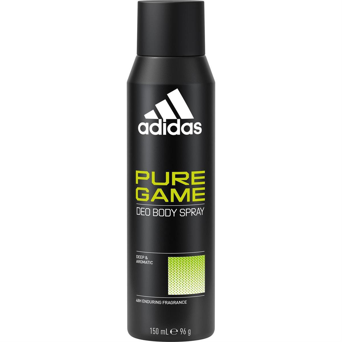 Adidas - Deodorant anti-transpirant PURE GAME 48H - 150 ml