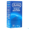 DUREX - Préservatif Extra Safe - Taille standard - Boite de 12