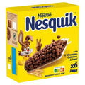 NESQUIK Barres de céréales cacao 6x25g