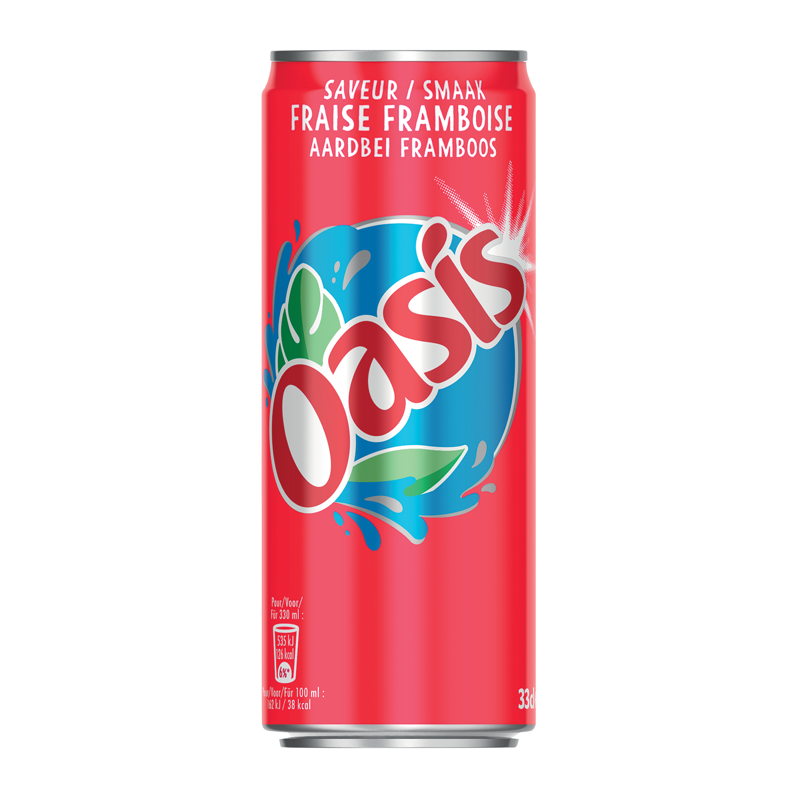 Oasis Fraise Framboise 330 ml