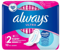 Always Ultra - serviettes super 2 (10 pièces)