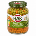 HAK Petits Pois avec Jeunes Carottes 680g