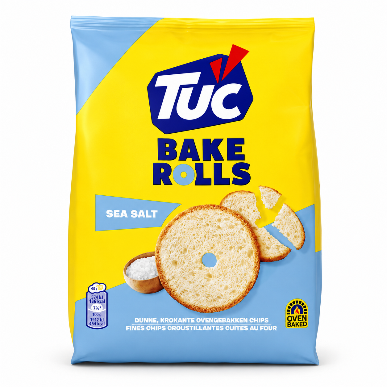 TUC Bake Rolls Sel Marin 150g