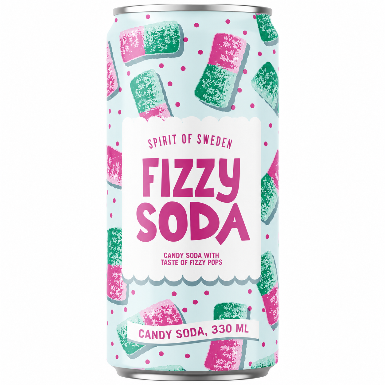 Spirit of Sweden Fizzy Soda 33cl