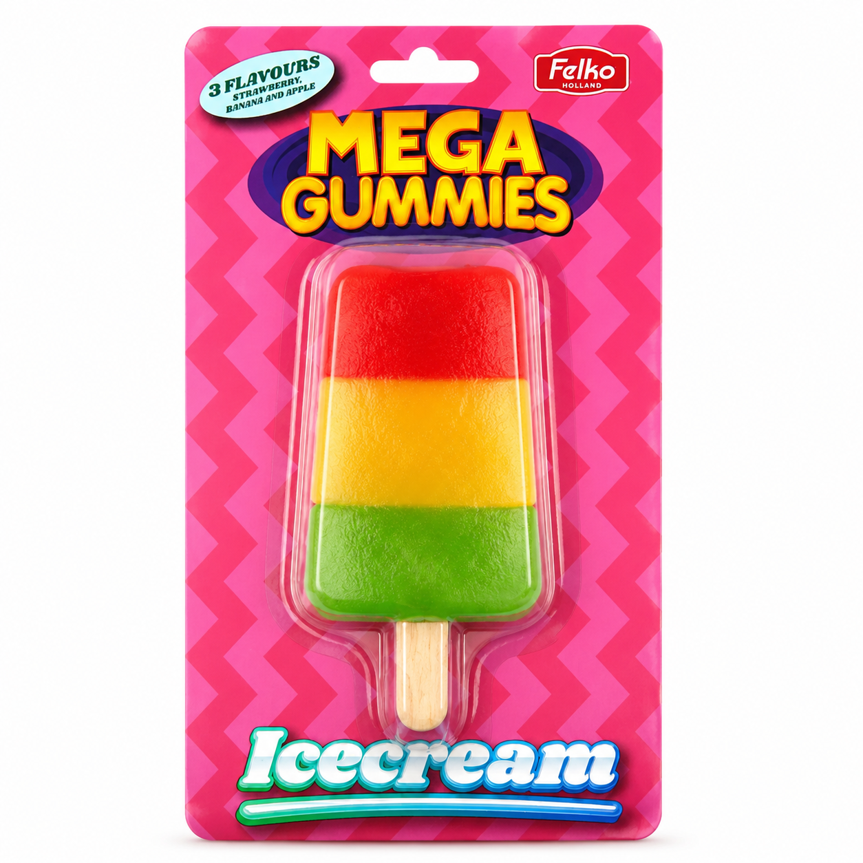 Mega Gummies Ice Cream 120g
