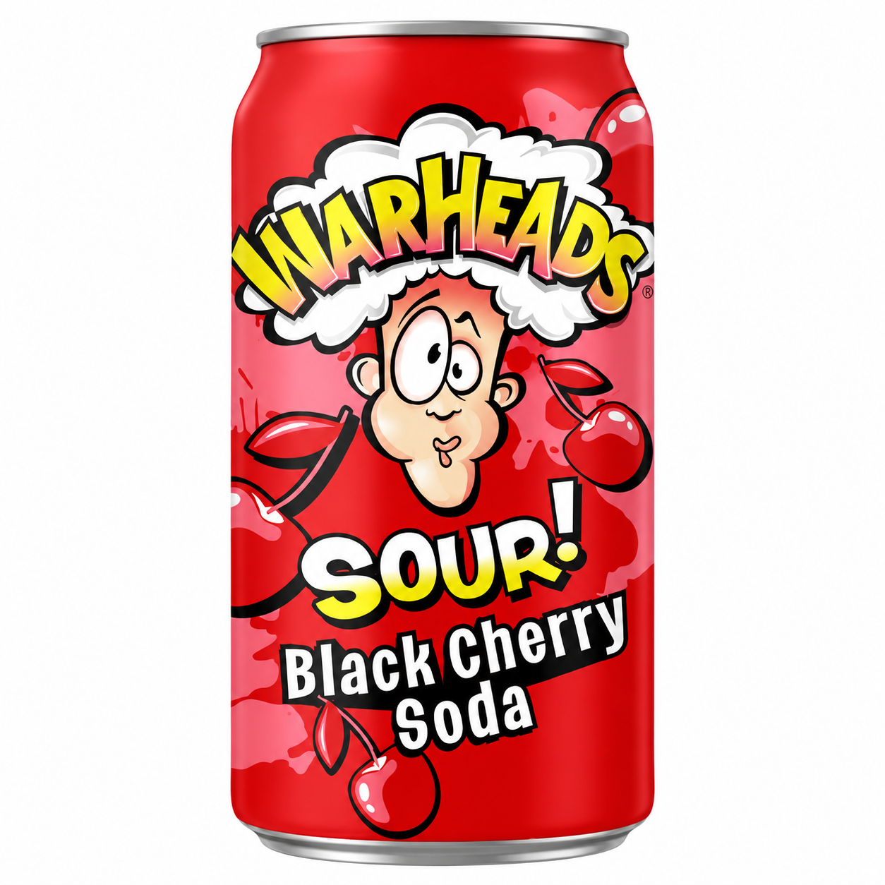 Warheads Black Cherry Soda 330ml