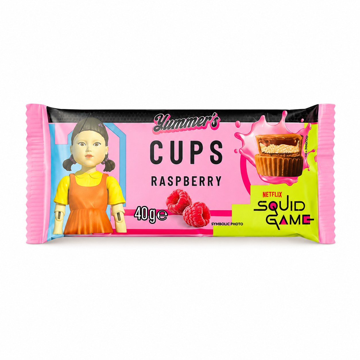 Yummers Squid Game Raspberry 40g
