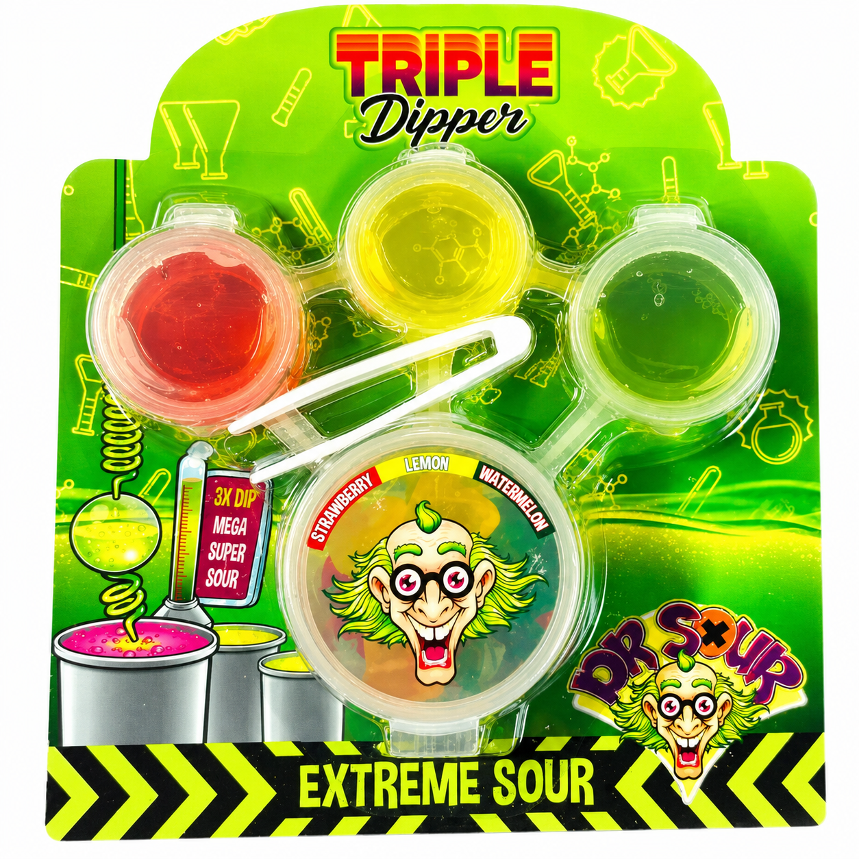 Dr Sour Triple Dippers 54g