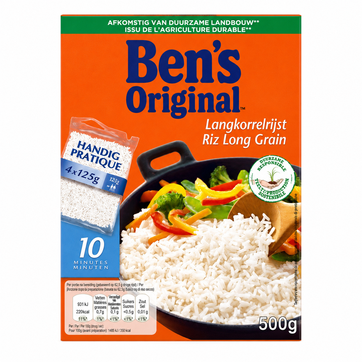 Ben's Original Riz Long Grain 500g