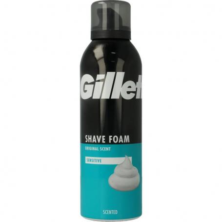 Gilette Sensitive - Mousse à raser Shave Foam - 200Ml