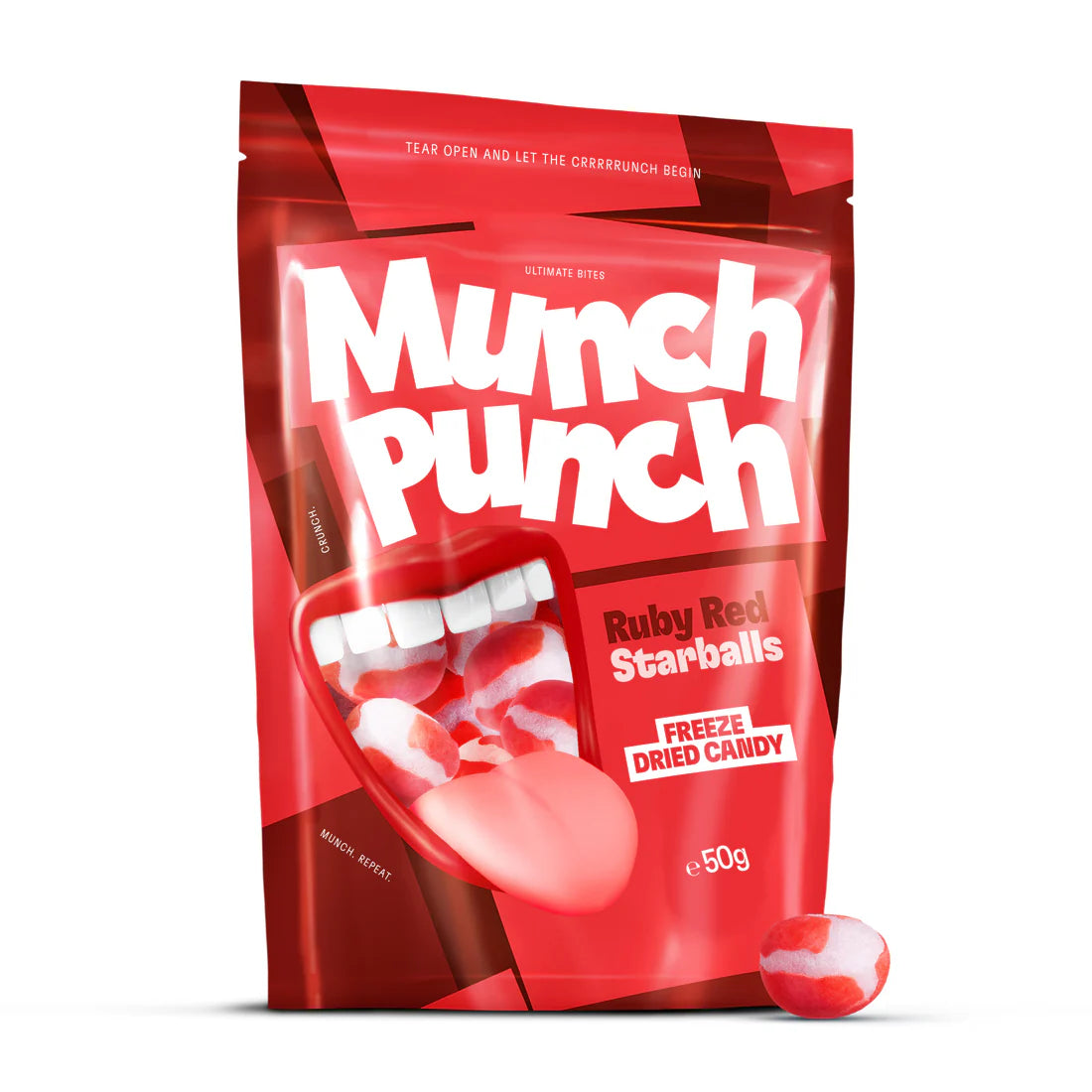 Munch Punch Ruby Red Starballs 50g