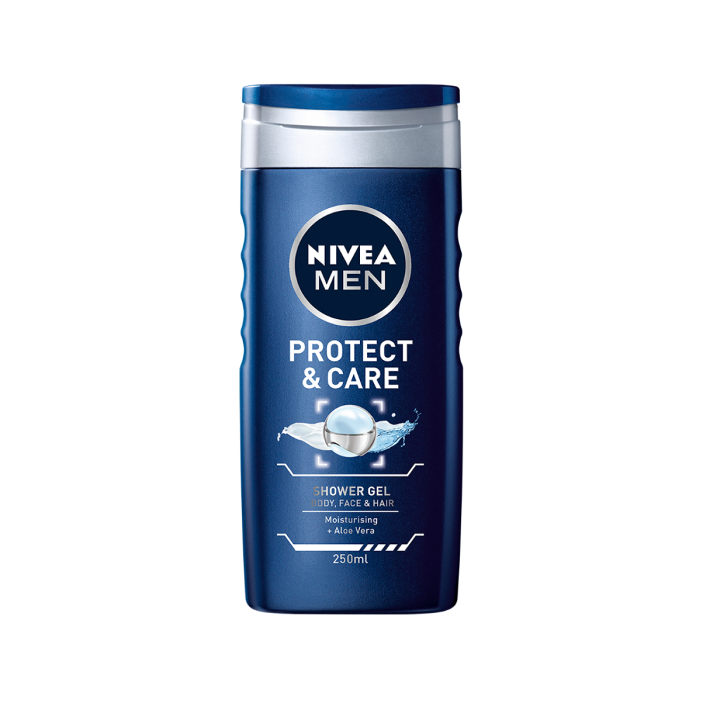 Nivea Men - Gel douche Protect and Care - 250Ml