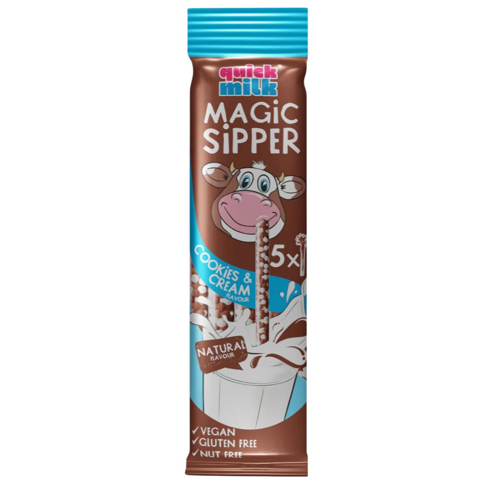 Quick Milk Magic Sipper Goût Cookies & Cream 30g (5x6g)