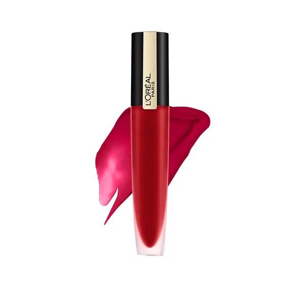 L’Oréal Paris Rouge Signature Matte Liquid Lipstick - ARMORED – 136