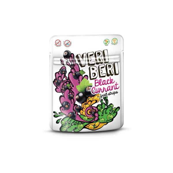 Veri Beri Black Currant Fruit Strips 50g