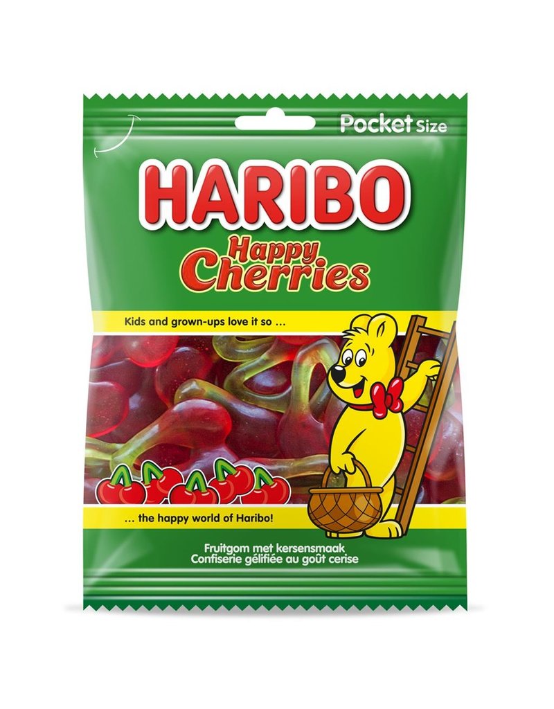 Haribo Happy Cherries Pocket Size 75g