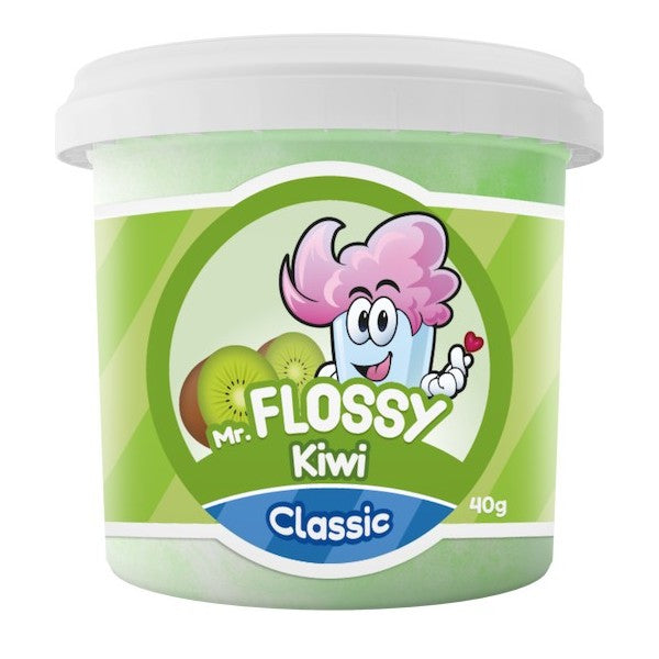 Mr Flossy Barbe à Papa Kiwi 40g