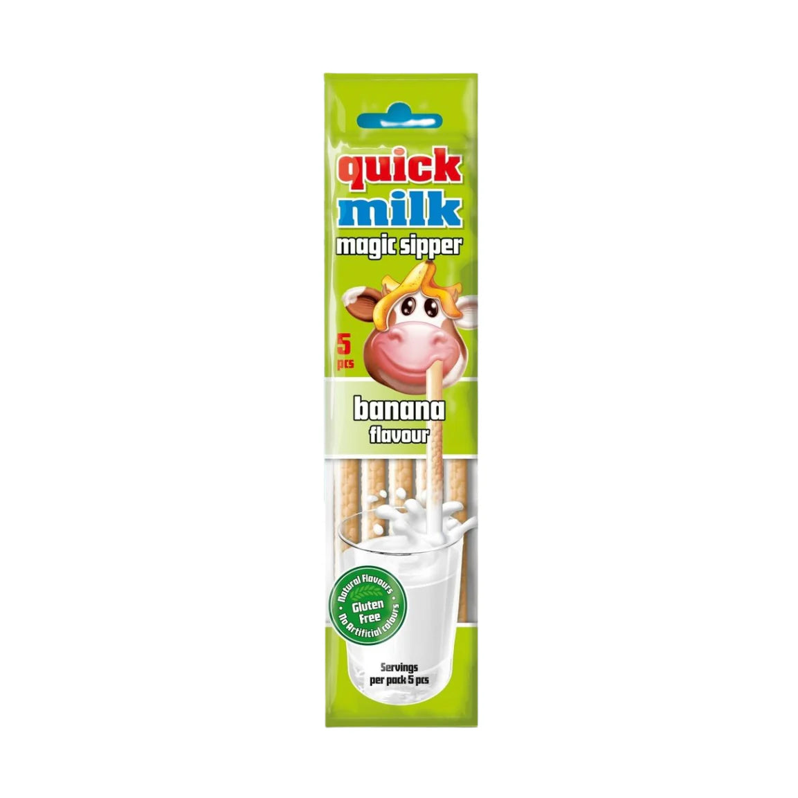 Quick Milk Magic Sipper Goût Banane 30g (5x6g)