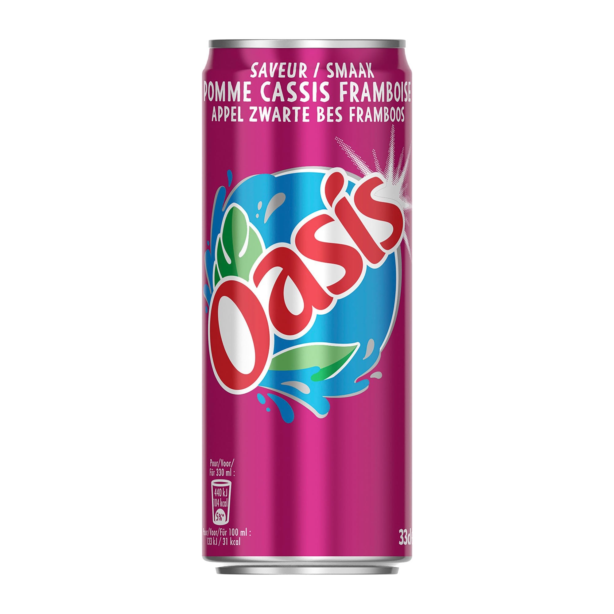Oasis Pomme Cassis Framboise 330 ml
